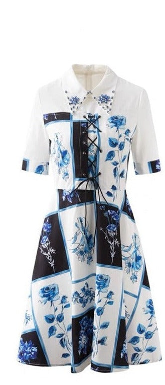 chinese dress ladies Olimpia Embellished Lace Dress – Retrofete
