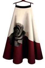 High quality floral vintage skirt
