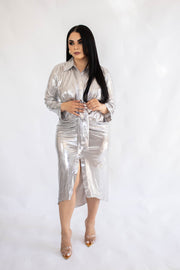 Metal Dress midi