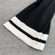 Pant Set Women Two Piece Sets Matching Sets Sleeveless Knitted Slim Fit Tops Wide Leg Long Pants High Elastic Waist Casual