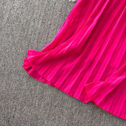 Floor Length Formal Evening Luxury Dress Women Summer Autumn See Through Crochet Crystal Beaded Long Sleeve Maxi Chiffon Dresses