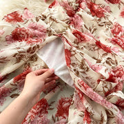 Sexy Two Pieces Sets Chic Bandage chiffon Shirt Top with sweet High Waist mermaid Skirt Beach Vacation Sets