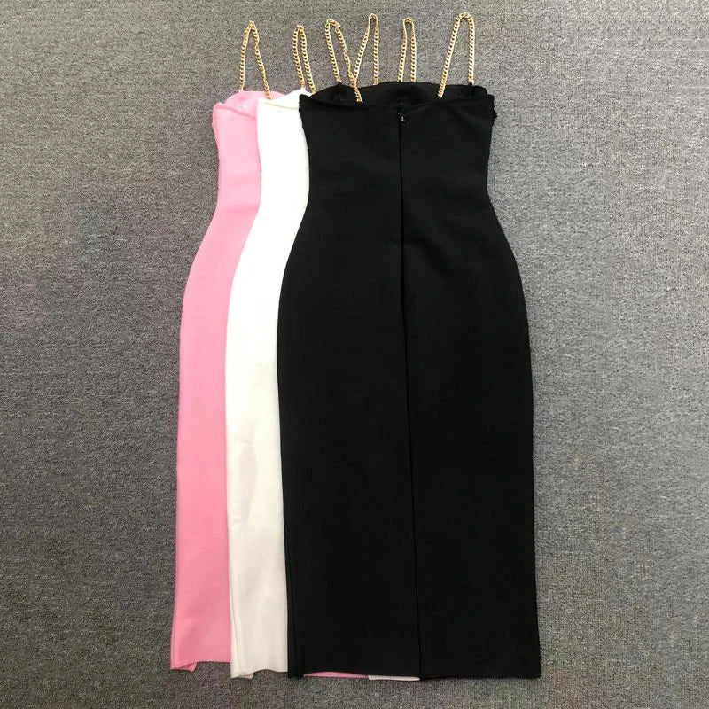 sleeveless bandage bodycon dress alice + olivia Jodie Bandage Mini Dress, Size XS