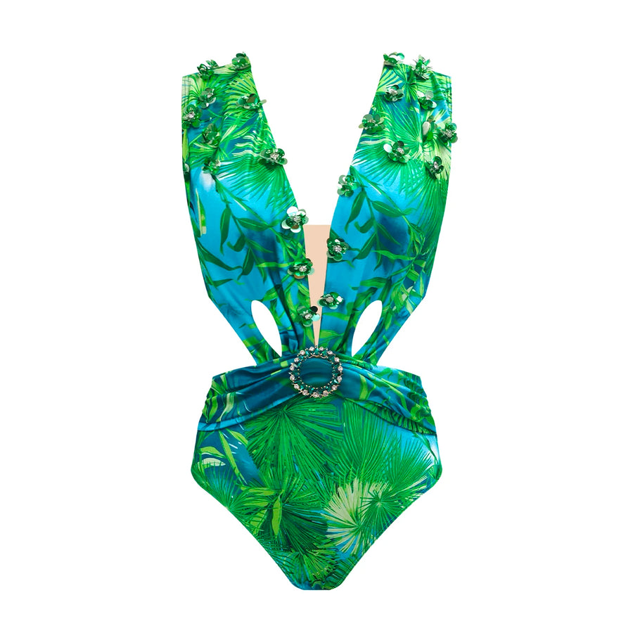 Sexy diamond print bikini set, Brazilian bikini