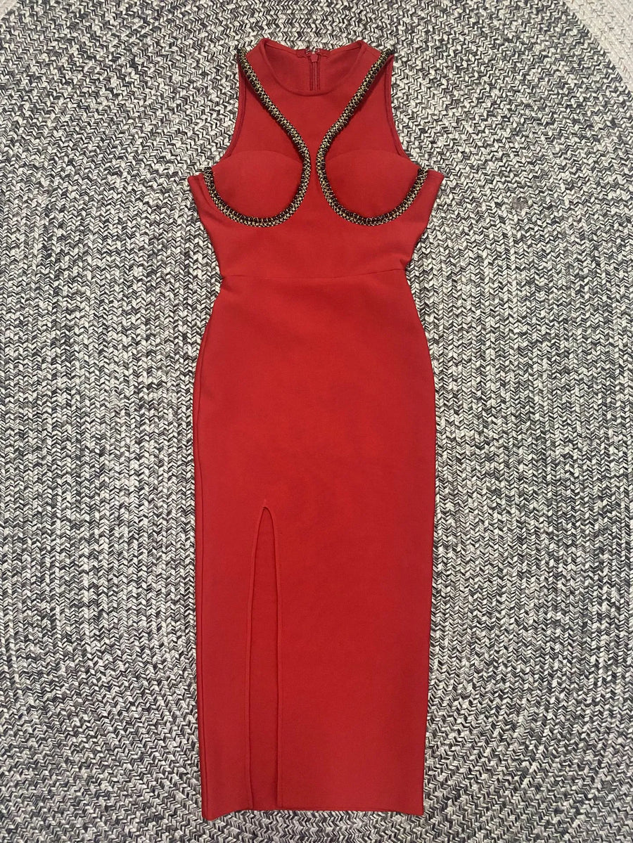 Red Blue Color Women Sexy Off the Shoulder Bodycon Long Dress Rayon Bandage Fashion Nightclub Party Celebrate Costume Outfit
