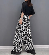 High Quality Wide Leg Print Short Sleeve Jumpsuit