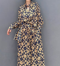 Two-pieces Long Sets For Spring Autumn Printing Long Shirt And Wide Leg Pants Casual Loose Matching Suit Clothes