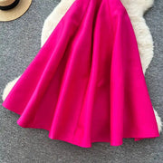 High-waisted, plain A-line formal dresses with thin straps, high quality