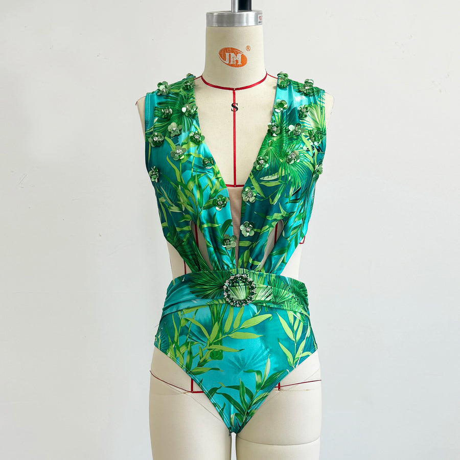 Sexy diamond print bikini set, Brazilian bikini