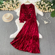 Autumn Velvet Skirt Two-piece Set V-neck Single Breasted Shirt Jacquard Skirts Suit  French Elegant Fashion Women Matching Sets