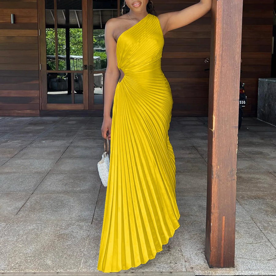 pleated dress high quality High Quality Pleated Ruffled Appliques Pullover Long Sleeve Elegant Party Prom Dresses American Mid-east Women Modest Dress| Alibaba.com