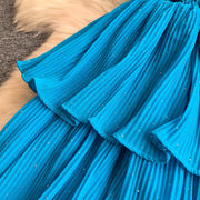 Women Long Dress Cake Dresses A Line Vestidos  Streetwear V Neck Short Sleeve Elegant Party Work Slim Fit Casual Summer