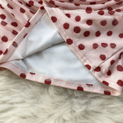 Elegant Sexy Lace Trim Knot V-Neck Halter Woman Dress Summer Ruffle Mesh Polka Dot Mini Woman Party Club Daily Streeywear Dress