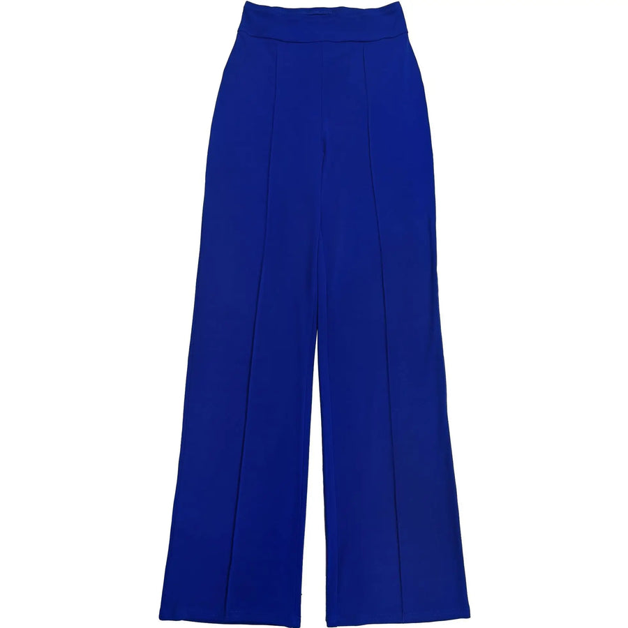 Elegant two-piece set for women: printed tank top and high-quality wide-leg pants