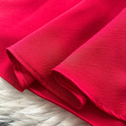 Elegant Satin V-neck Chic Straps Sexy Sleeveless Hotsweet Slim Slip Long Dresses Vintage High Street Women Clothing