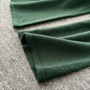 Casual Knitted Sets Ladies O Neck Loose Multicolor Tops+Basic Long Pants American Style High Quality Sweater Suits