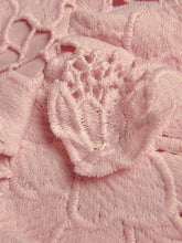 High quality short sleeve midi elegant embroidery lace dress
