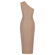 High Quality One Shoulder Bodycon Bandage Dress