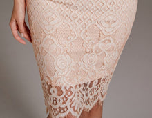 High Quality Lace Elegant Bodycon Solid Color Bodycon Dress