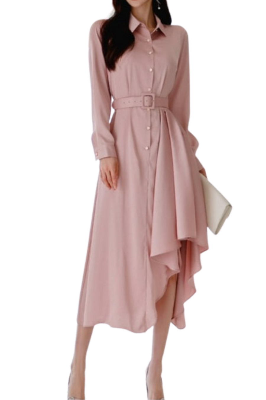 Simple New Autumn Dresses Women european Single breasted Shirt Vestidos Fashion Slim Big Swing Long Party Casual Dress photo / L Simple New Autumn Dresses Women european Single breasted Shirt Vestidos Fashion Slim Big Swing Long Party Casual Dress photo / L