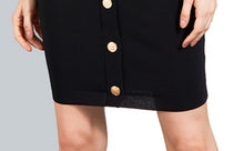 Mid Length Waist Dress High Quality Above Knee Long Sleeve Skirt
