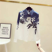 High quality long sleeve printed shirt