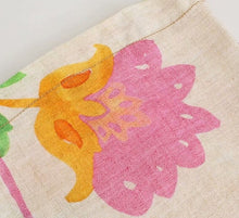 Sexy V-Neckline Floral Print Elegant Floral Print High Waist Knotted Hollow Out Side Slit Linen Kimono Midi Dress