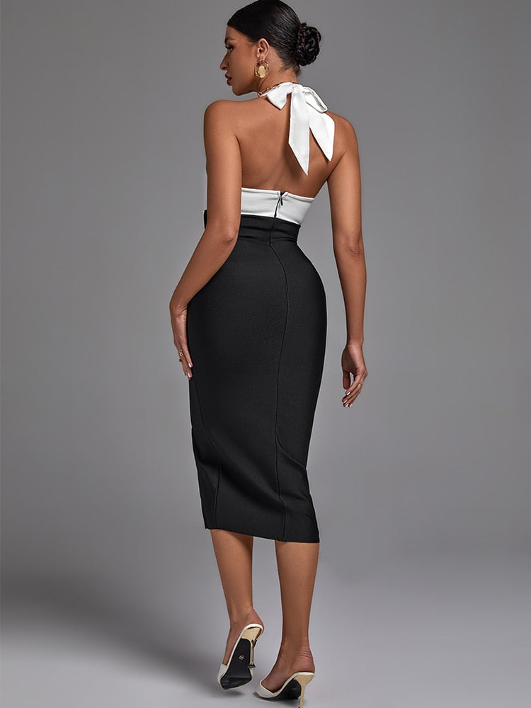 bandage dress open back Amazon.com: UONBOX Women's Backless Bodycon Dress Elegant Open Back Sleeveless Midi Party Cocktail Bandage Dress Red L : Clothing, Shoes & Jewelry