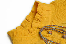 Button Down Shirt + Ruffled Skirt Elegant Vintage High Quality