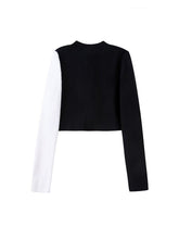 Tie Front Cropped Knitted Sweater And Elastic High Waist Midi Skirt Two Piece Sets