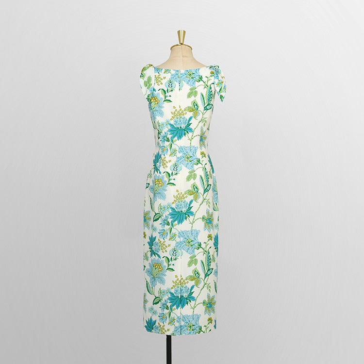 High Quality Midi Floral Bodycon Pencil Dress