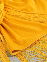 Sexy Tassels Hem Dress For Women Halter Collar Sleeveless Irregular High Waist Sling Dresses Female Clothing Summer