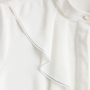 Summer Elegant shirts stand collar